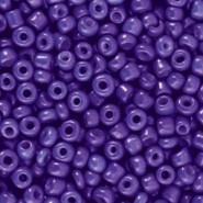Glas rocailles kralen 8/0 (3mm) Imperial purple